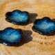 Worry stone Fleur bleue