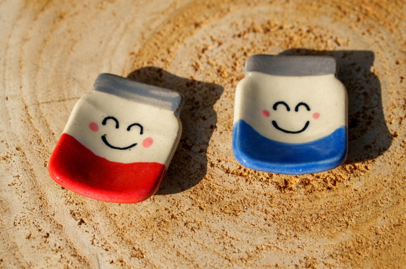 Worry stone Pot de confiture