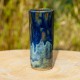 Vase gris bleuté