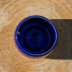 Pot boule bleu cobalt
