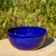 Pot boule bleu cobalt