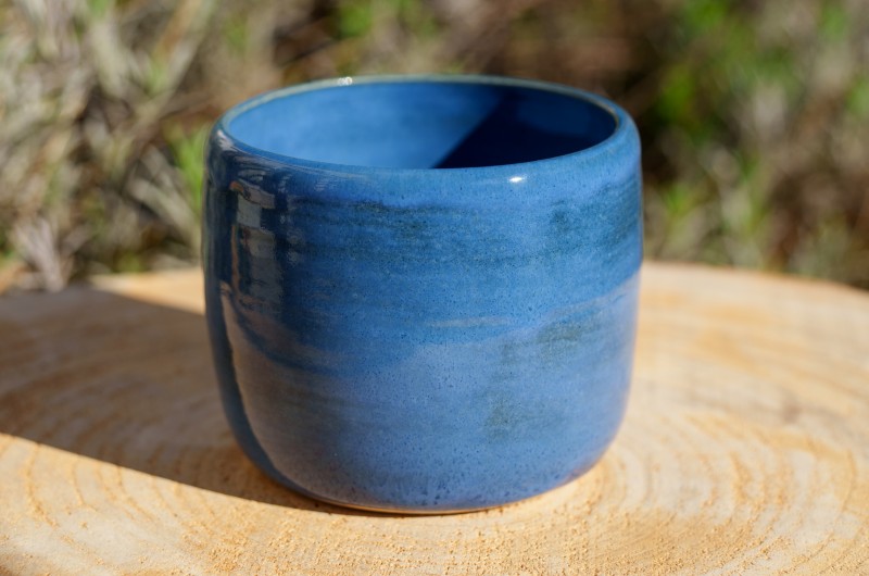 Pot bleu