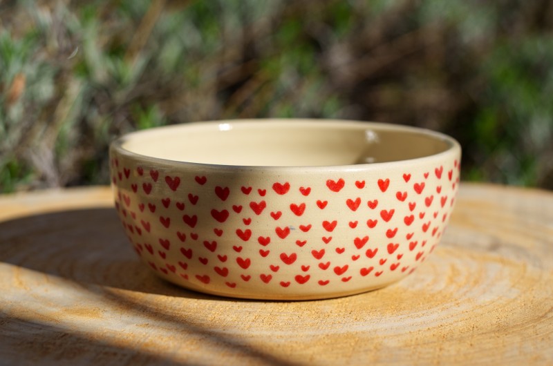 Bol vide-poche petits coeurs