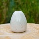 Vase boule beige
