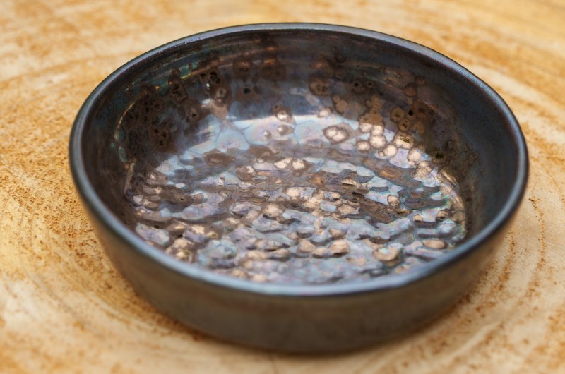 Coupelle bronze et cuivre