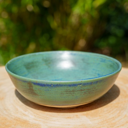 Bol bleu vert mat