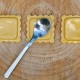 Repose-cuillère Ravioli Jaune Taille S