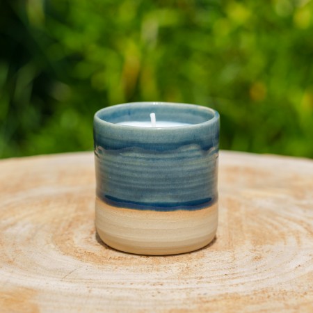 Bougie bleue Senteur poudrée
