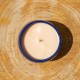 Bougie artisanale Fleur de Coton - Tricolore n°99