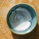 Cache-pot vert et bleu