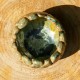 Pot boule gris vert