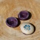 Worry stone Fleur bleue