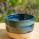 Cache-pot  vert et bleu