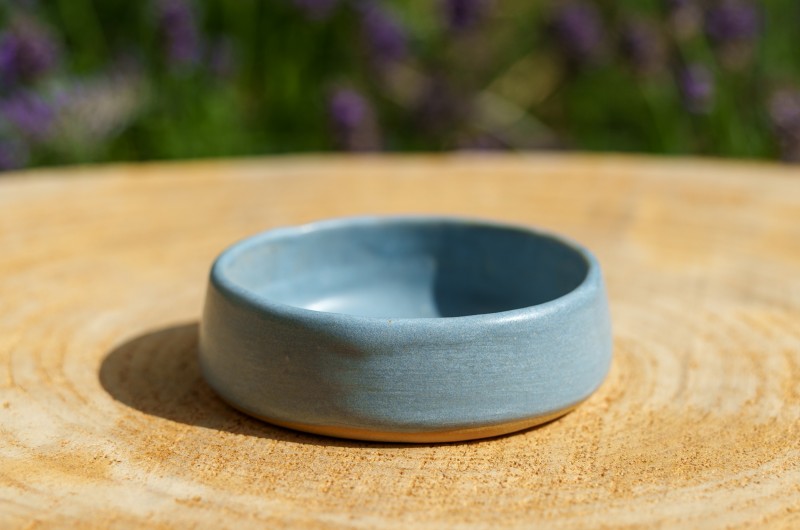 Coupelle Bleu satiné