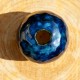 Vase boule bleu vert