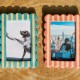 Cadre Photo rectangle Bleu ou Rose