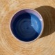 Pot rose et bleu