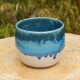 Pot blanc et bleu