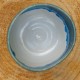 Pot blanc et bleu