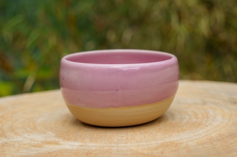 Pot boule rose