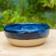 Coupelle vide-poche bleue