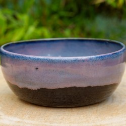 Bol vide-poche noir et violet