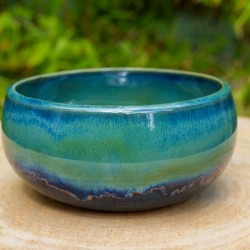Bol vide-poche vert et bleu