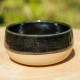 Pot boule noir scintillant