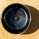Pot boule noir scintillant