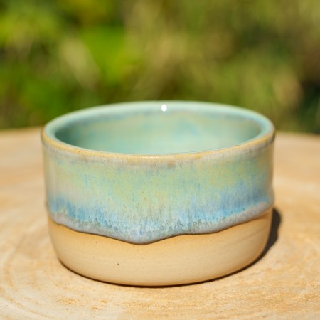 Ramequin vide-poche bleu et vert pastel