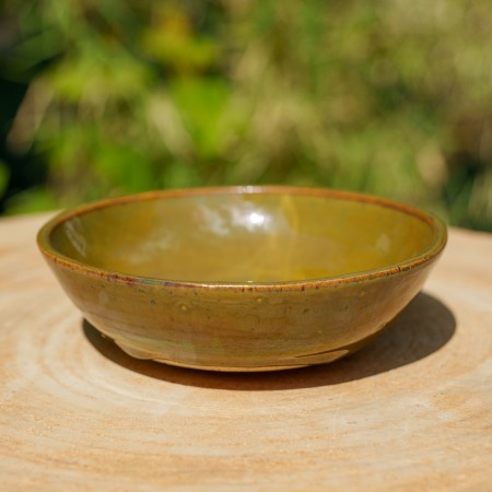 Bol vide-poche vert opalescent