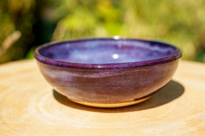 Bol vide-poche violet
