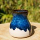Vase bleu et blanc