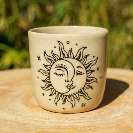 Pot Céleste Lune et Soleil