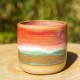 Pot Rose et vert