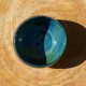 Pot boule bleu