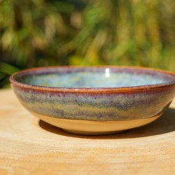 Bol vide-poche violet et bleu