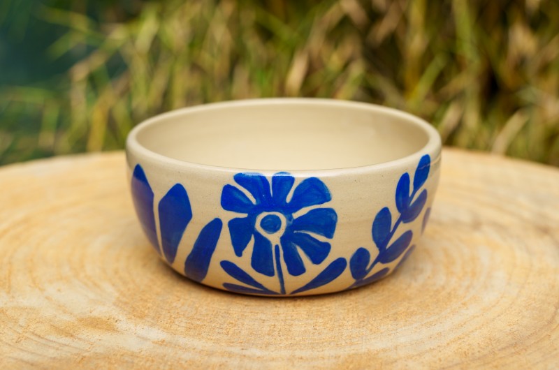 Bol Fleurs Façon Matisse