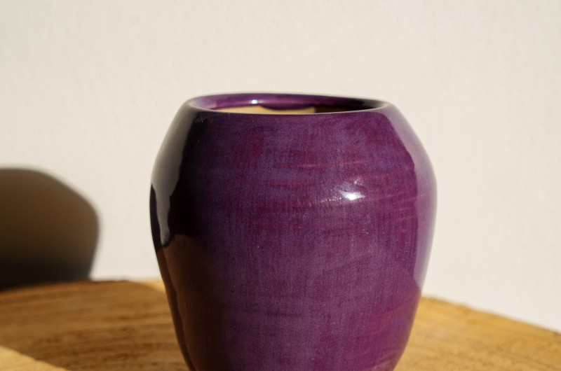 Petit vase boule Violet