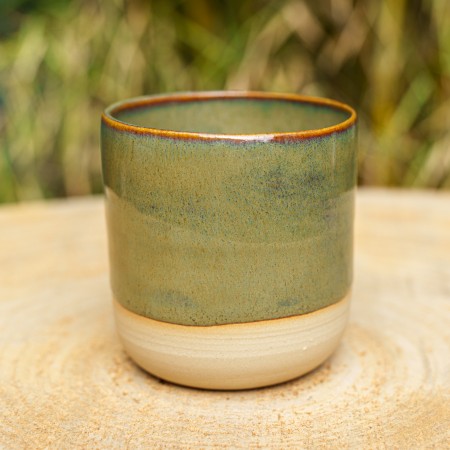 Pot Brun et vert