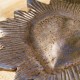 Ex Voto Coeur Bronze Antique