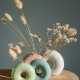 Vase Donut beige