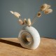 Vase Donut beige