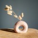 Vase Donut beige