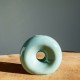 Vase Donut Bleu pastel