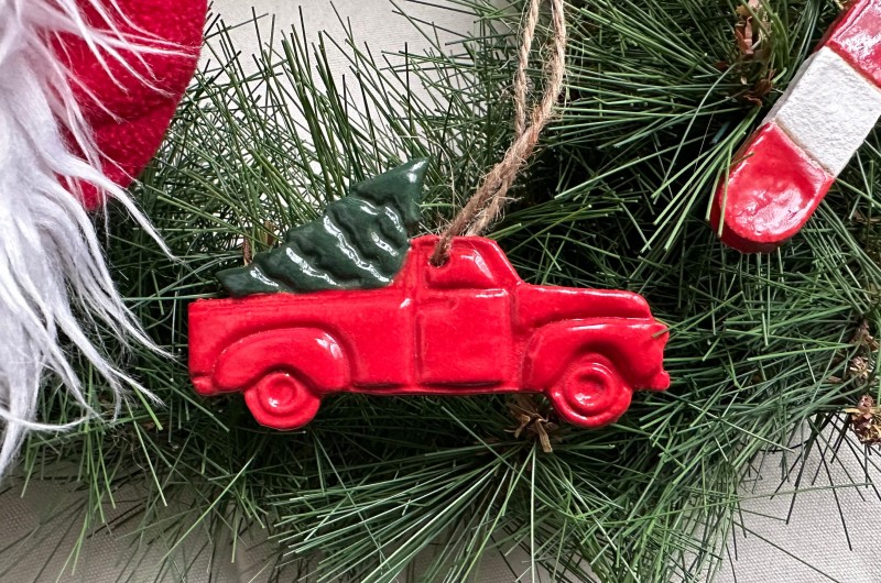 Décoration Camion de Noël