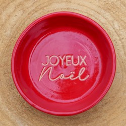 Ramequin rouge Joyeux Noël